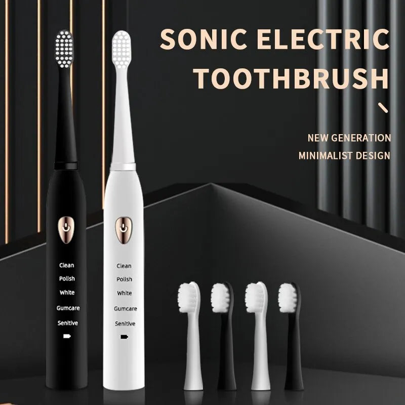 Sleek 5-Mode Adult Electric Toothbrush