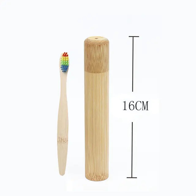 Eco-Smile Bamboo Brush Kit