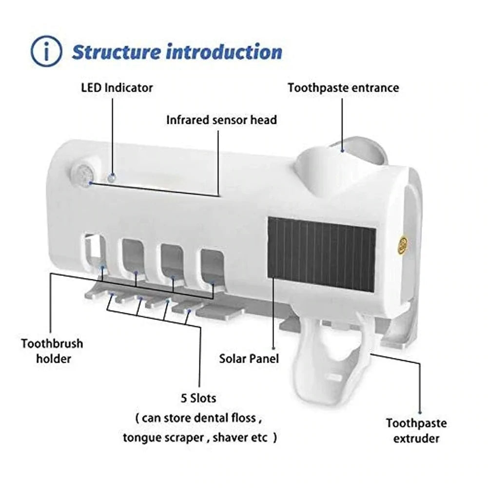 UV Germ-Free Toothbrush Sanitizer