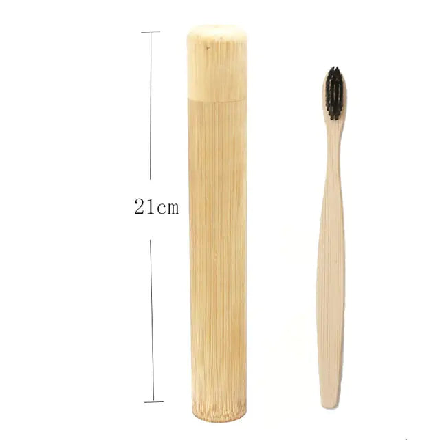 Eco-Smile Bamboo Brush Kit